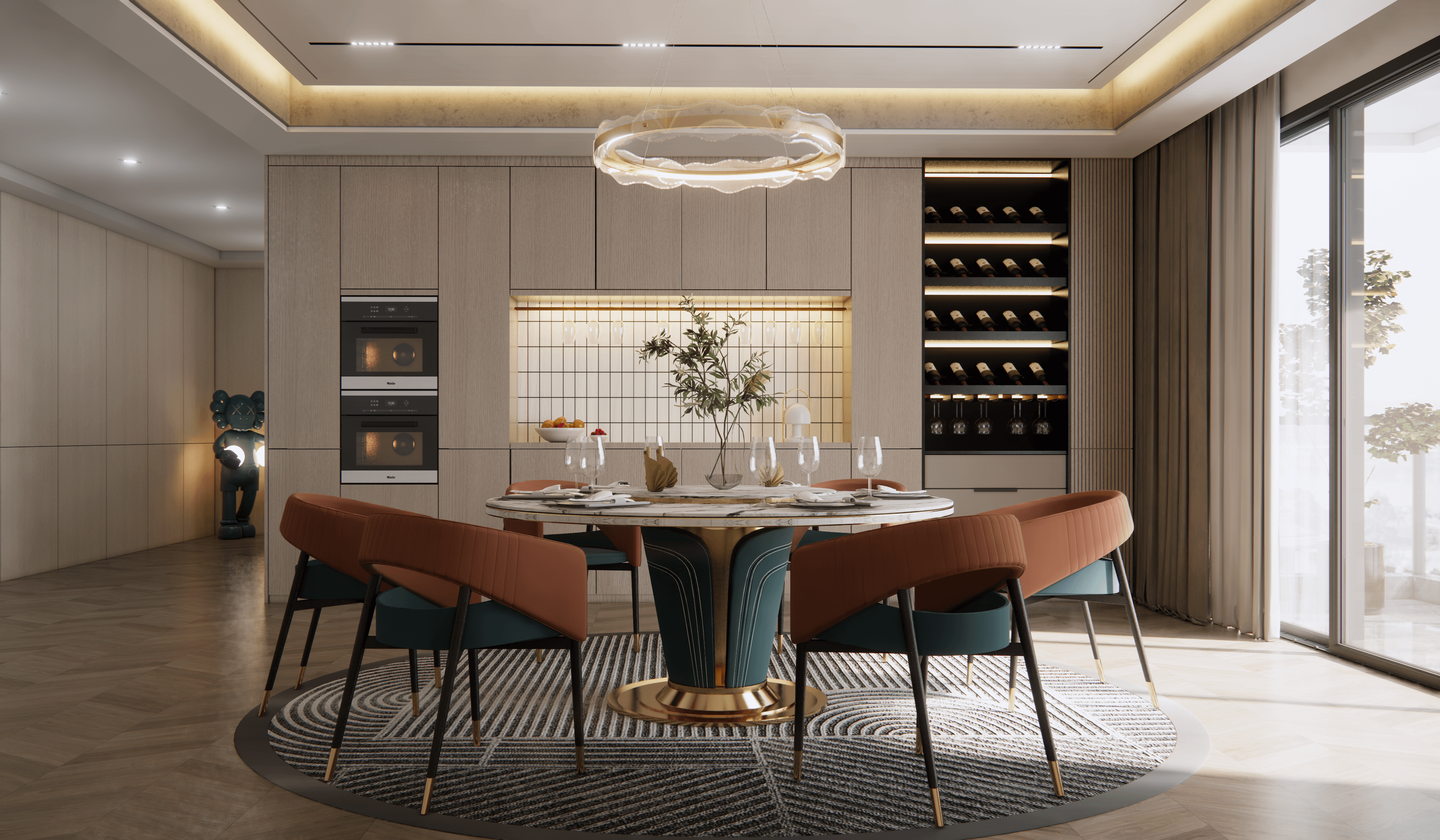 Interior design visualisation by SAN Infrastructure