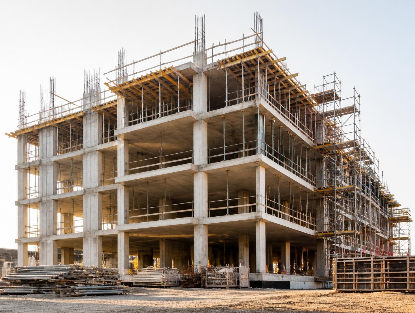 Residential Project Under Construction — conceptual visual