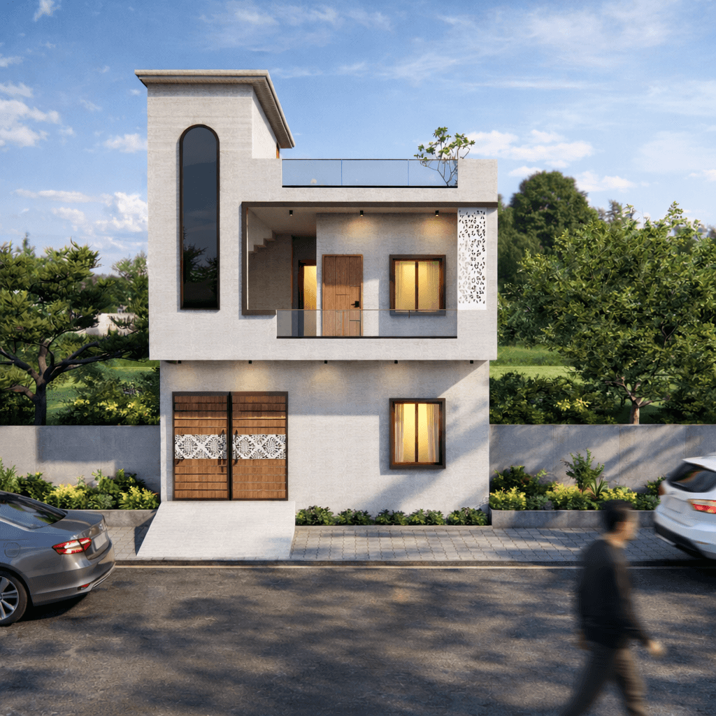 The Arched Residence — conceptual visual